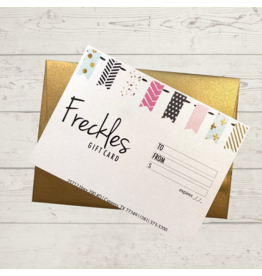 Freckles Gift Card