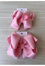 OS- Cotton Candy Stacked Grosgrain Bow