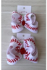 One Stop Bow Shop One Stop- Baseball Stitching Knot Bow
