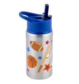 stephen joseph Stephen Joseph- Stainless Steel Water Bottle: Sports