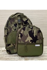 stephen joseph SJ- All Over Print Backpack & Lunchbox Set: Camo