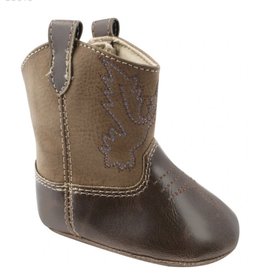 Baby Deer- Brown Soft Sole Western Boots