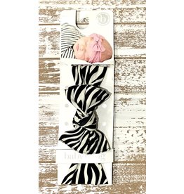 Baby Bling Baby Bling- Printed Headband Zebra