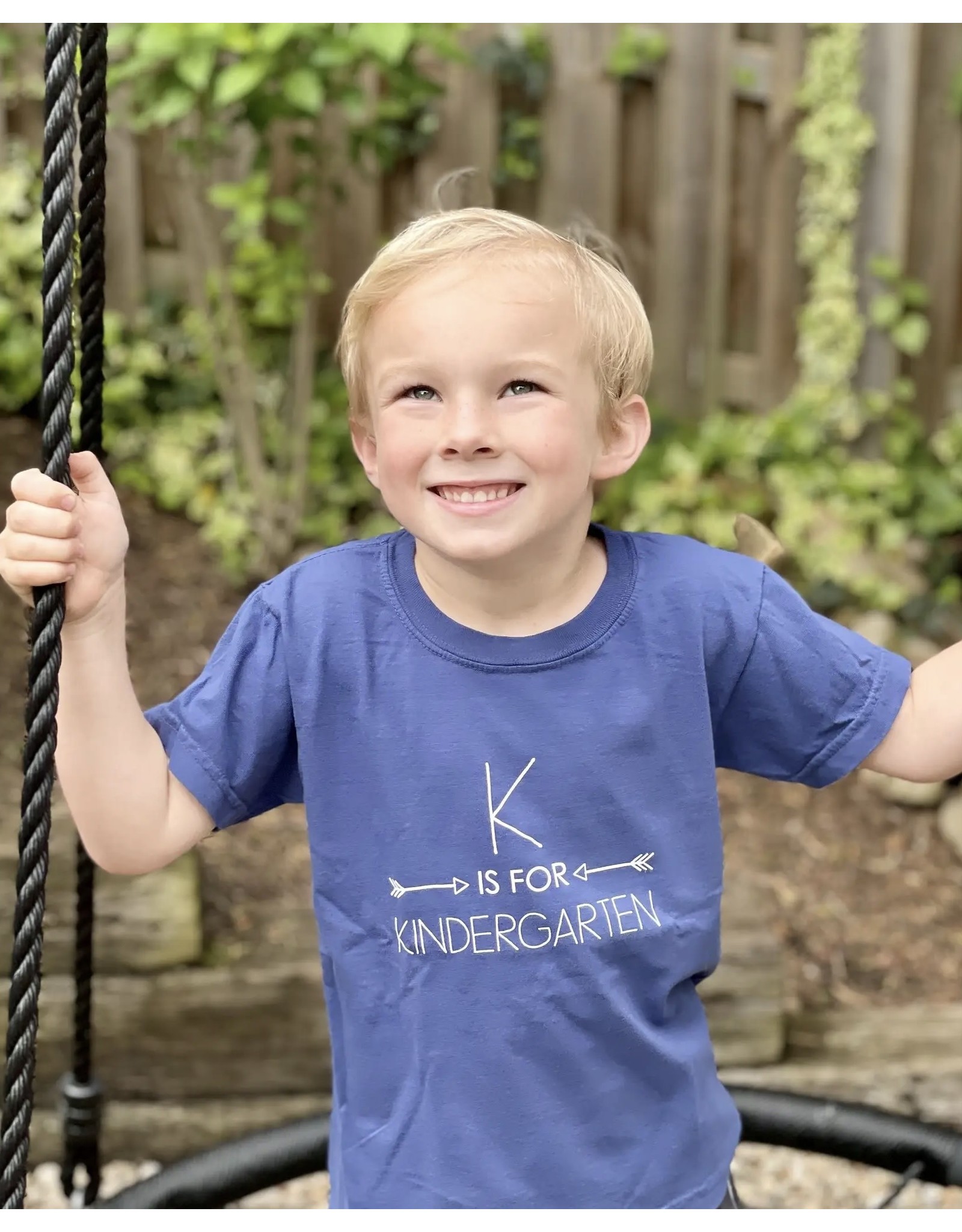 Little Hoot- K is for Kindergarten: Navy