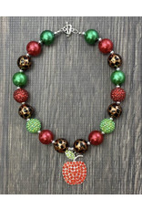 Apple Pendent Wild Chunky Necklace