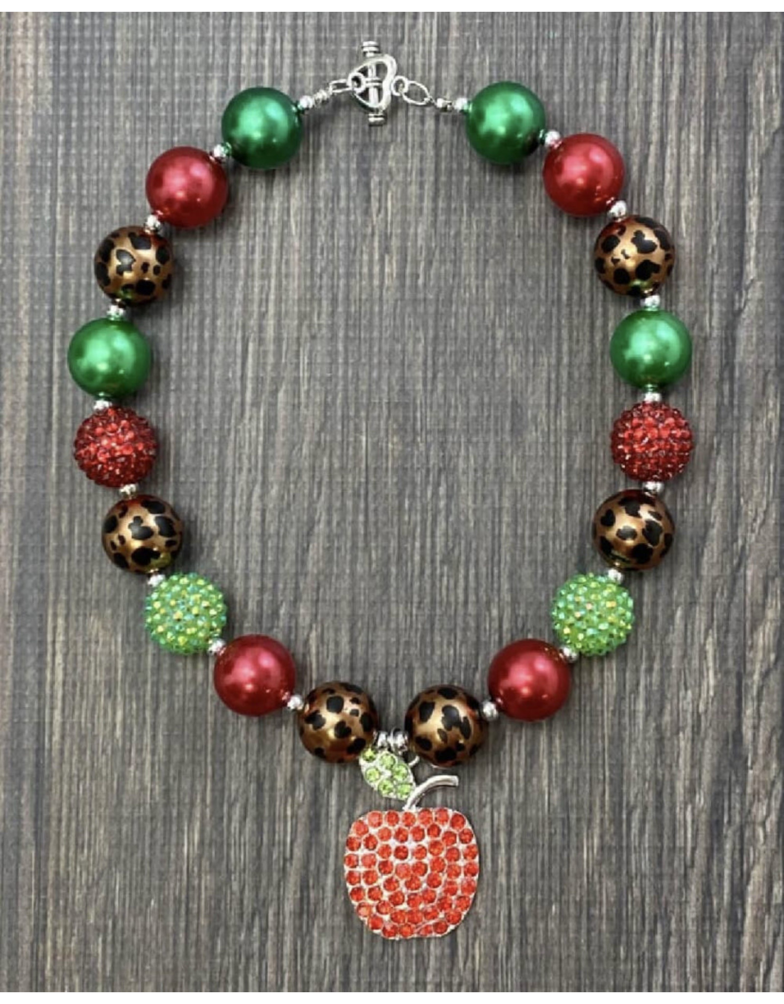 Apple Pendent Wild Chunky Necklace