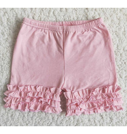 Pink Icing Ruffle Shorts