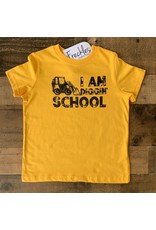 I Am Diggin' School TShirt: Yellow