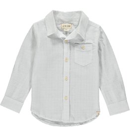 Me & Henry Me & Henry- Atwood Woven Shirt: White