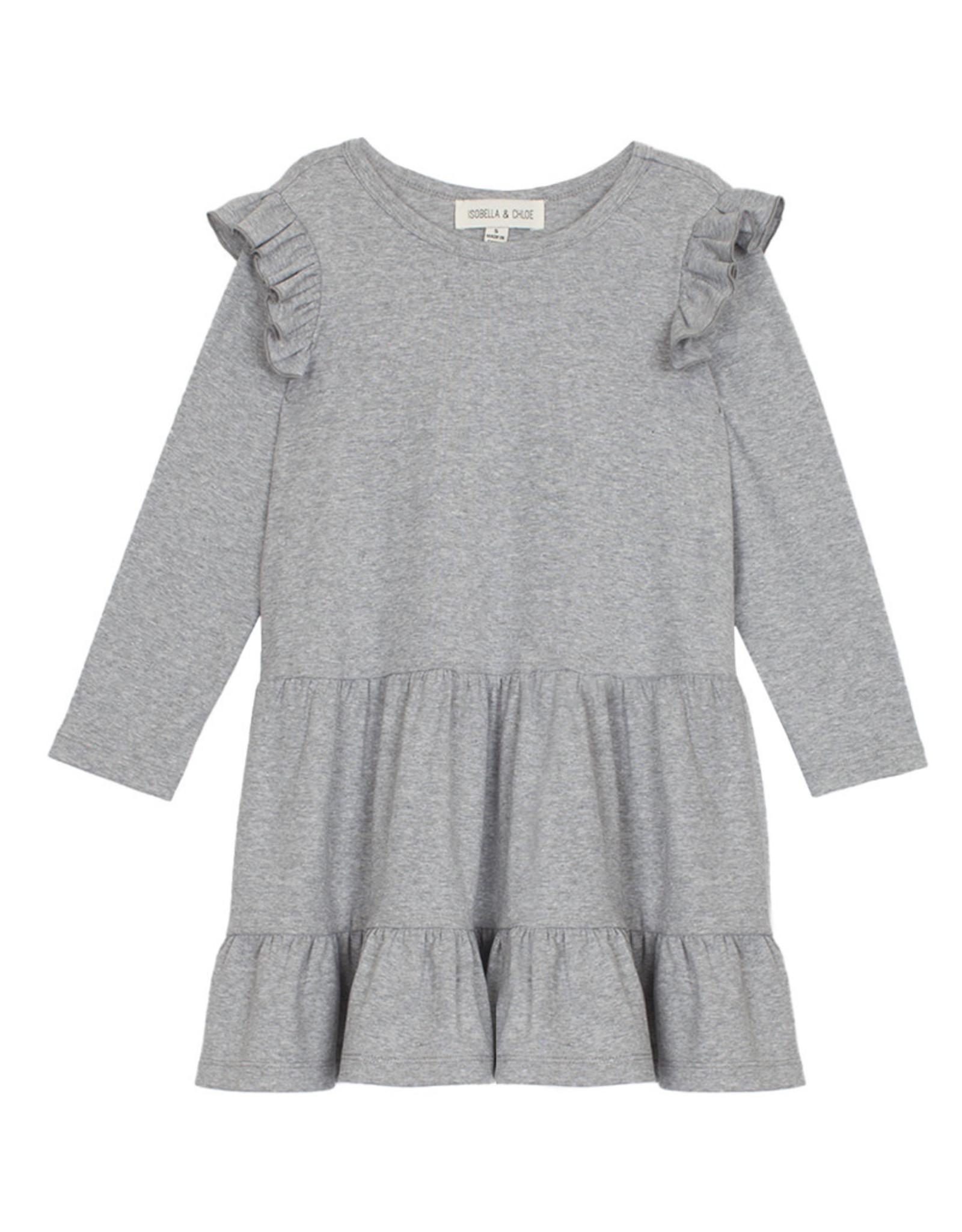 Mabel & Honey Mabel & Honey- Grey Cloudy Magnolia Knit Dress