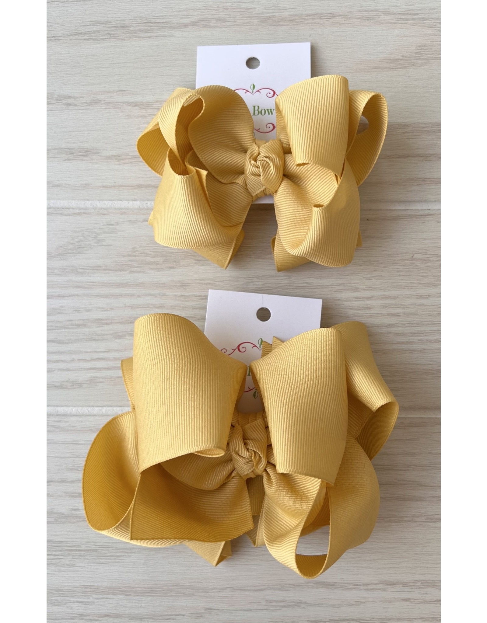 One Stop Bow Shop OS- Pineapple Stacked Grosgrain Bow
