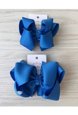 One Stop Bow Shop OS- Blueberry Stacked Grosgrain Bow