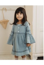 Ren & Rouge Ren & Rouge- Pale Blue Muslin Dress