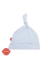 Magnetic Me Magnetic Me- Baby Blue Modal Knot Hat NB-3M