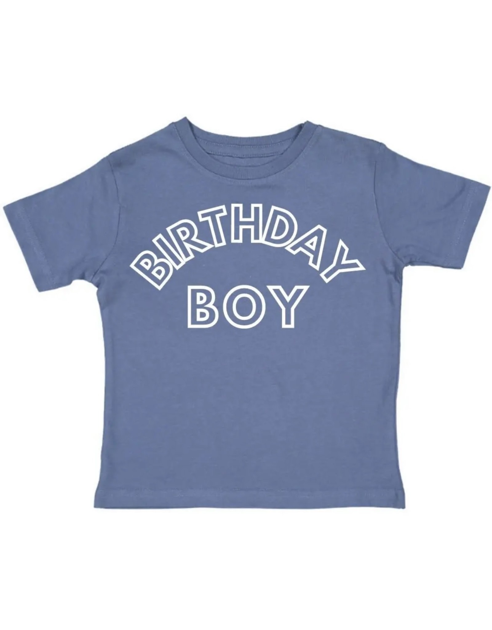 Sweet Wink- Birthday Boy Tee: Indigo