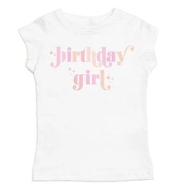 Sweet Wink Sweet Wink- Birthday Girl Blush Tee