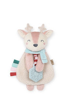 Itzy Ritzy Itzy Ritzy- Plush Lovey w/Silicone Toy: Pink Reindeer