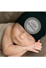 ILYBEAN Ilybean- Black Hat Grey Little Brother Nursery Beanie