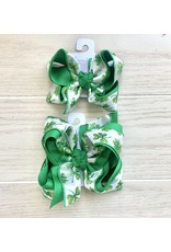 Beyond Creations Beyond Creations- Lucky Shamrock Layered Bow
