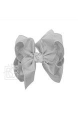 Beyond Creations Beyond Creations- 5.5" XL Silk Ribbon Knot Bow Grey