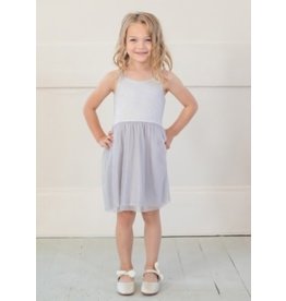 Isobella & Chloe Isobella & Chloe- Pixie Dust Sparkly Knit & Tulle Dress