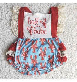 Crawfish Lace Romper