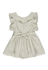 Vignette Vignette- Sandy Romper: Blue Stripe