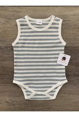 loved by Jade Presley loved by jade presley- Blue Stripe Tank Bodysuit