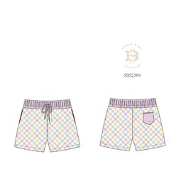 Swoon Baby Swoon Baby- Springster Gingham Swim Short