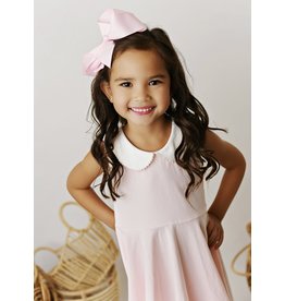 Swoon Baby Swoon Baby- Powder Pink Proper Picot Dress