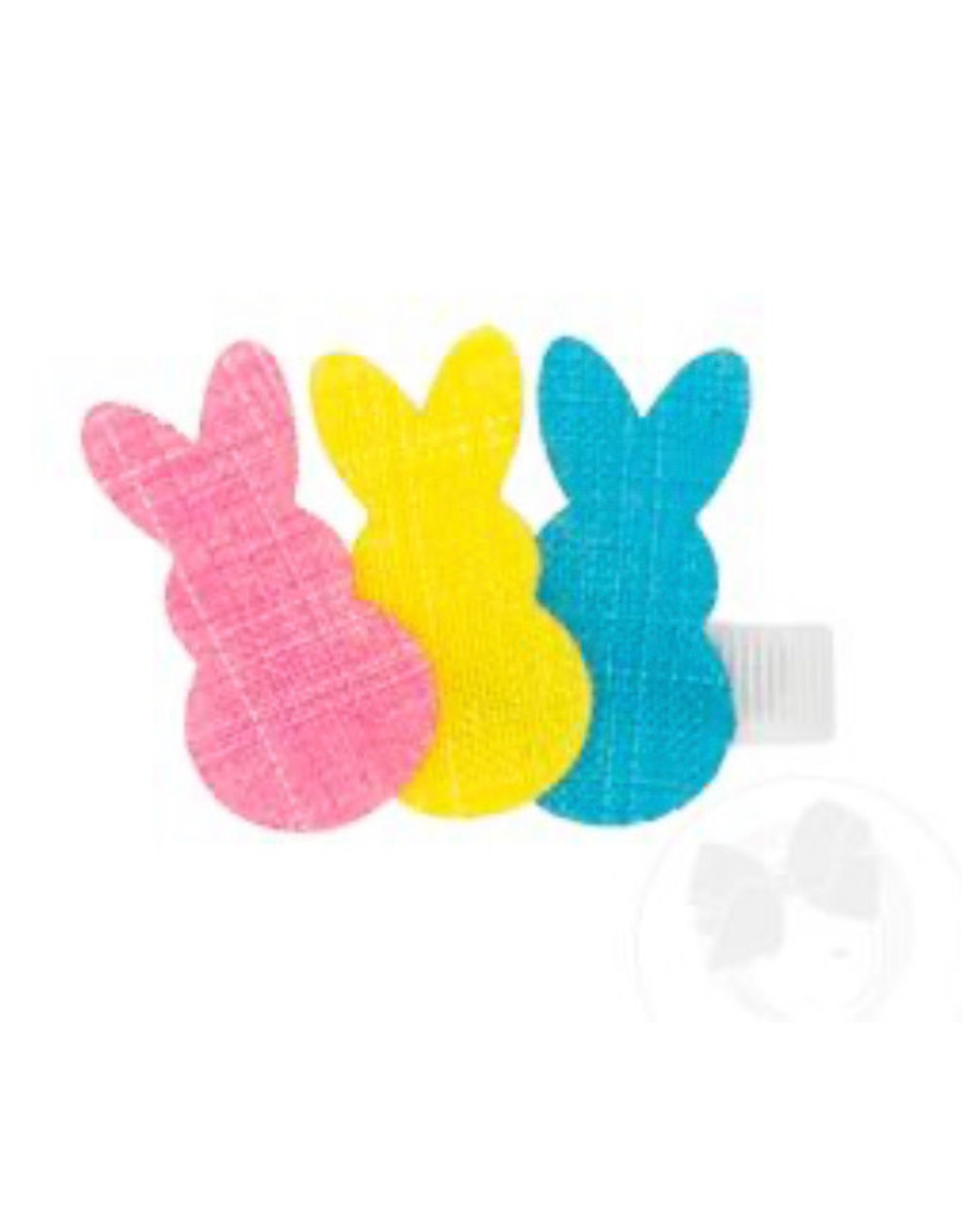 Wee Ones- 3 Easter Bunny Peeps Felt Clip