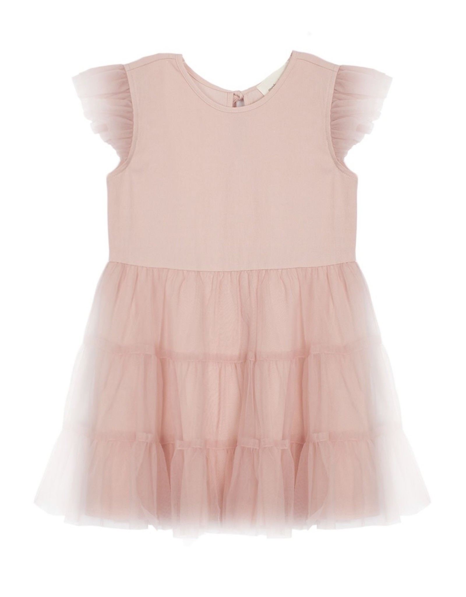 Mabel & Honey Mabel & Honey- Blooms & Blossoms Rayon Tulle Dress