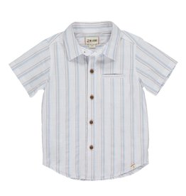 Me & Henry Me & Henry- Newport S/S Shirt: Blue/Pink/Grey Stripe