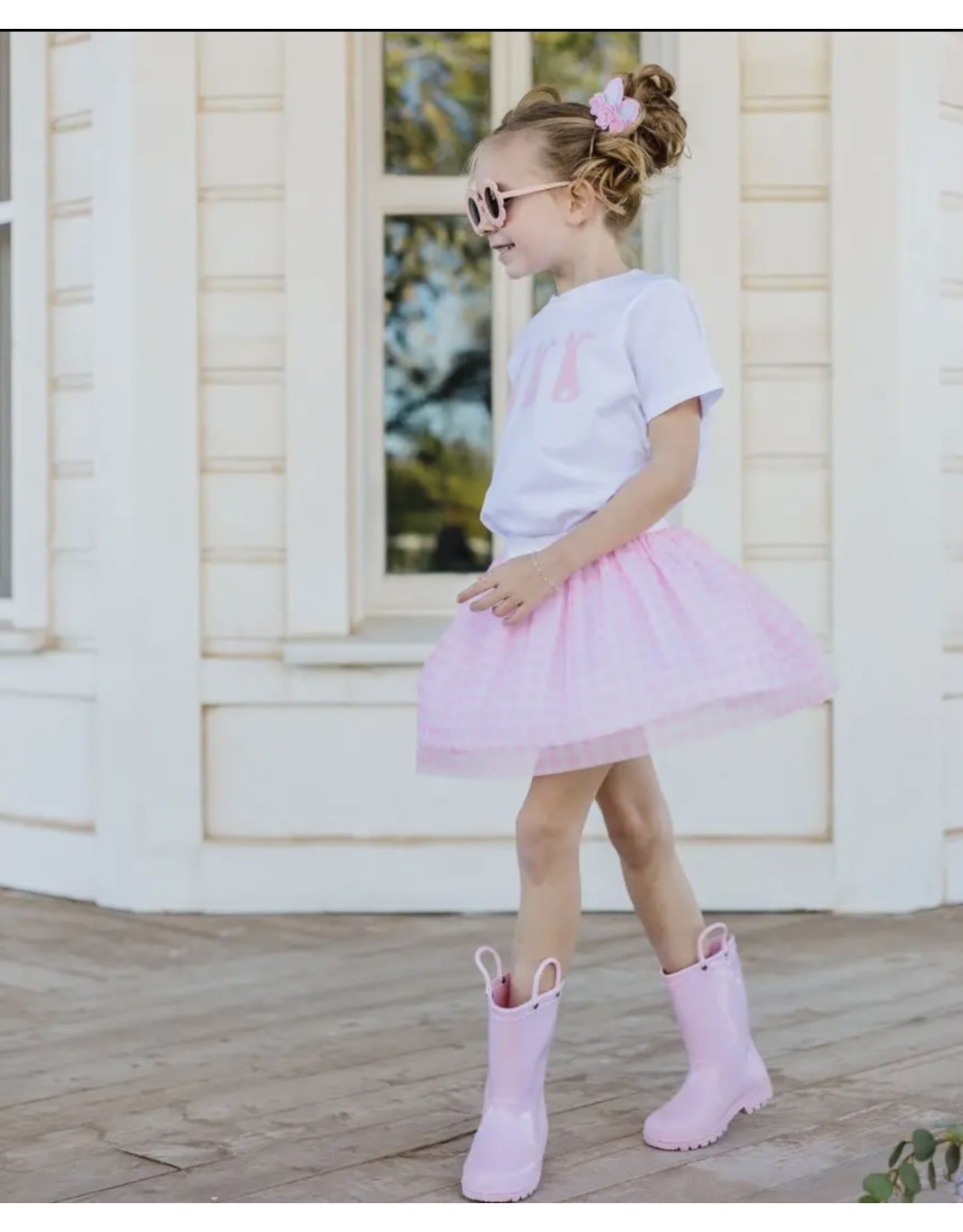 Sweet Wink Sweet Wink- Pink Gingham Tutu