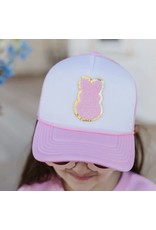 Sweet Wink- Girl Bunny Patch Hat