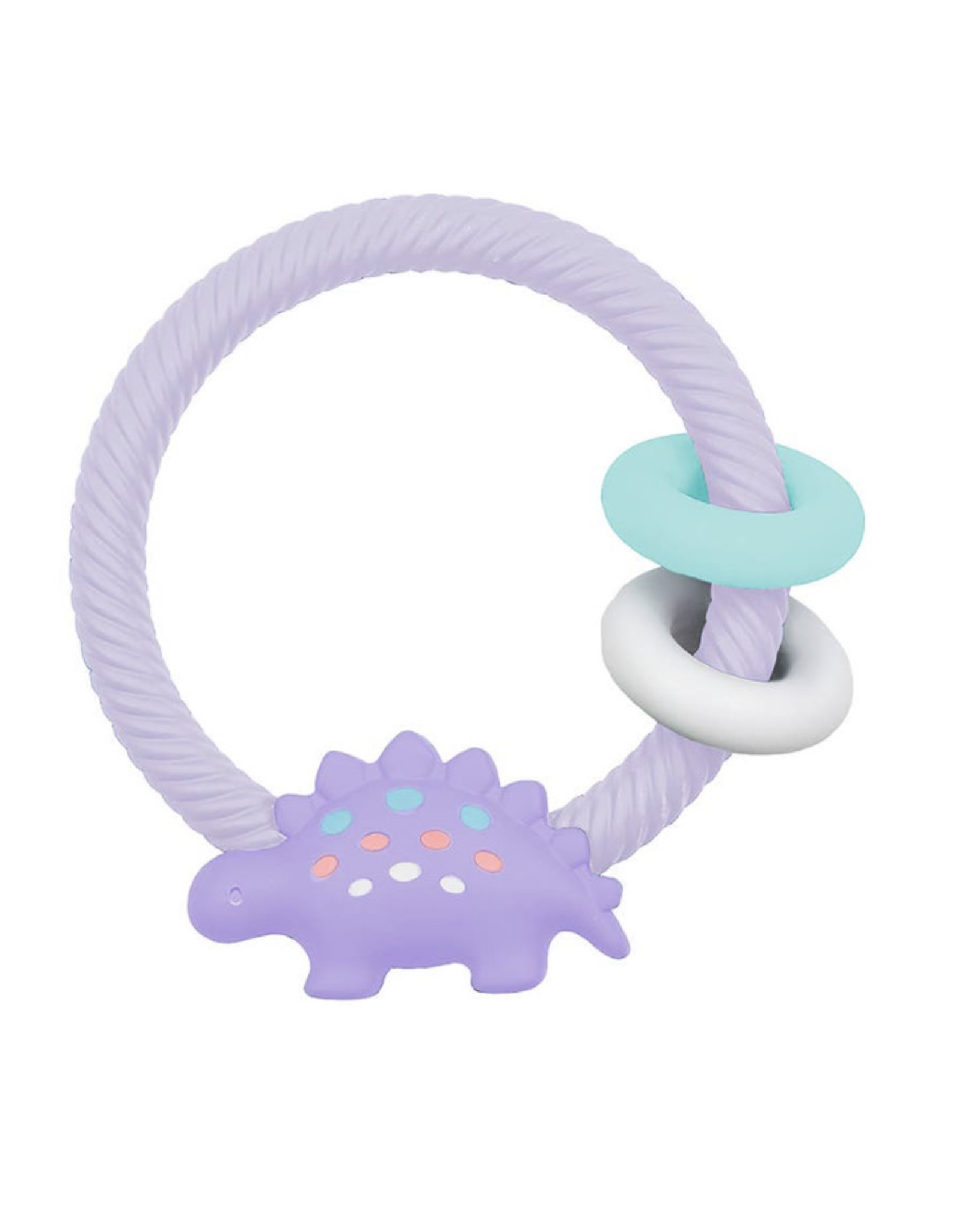 Itzy Ritzy Itzy Ritzy- Ritzy Rattle Purple Dino