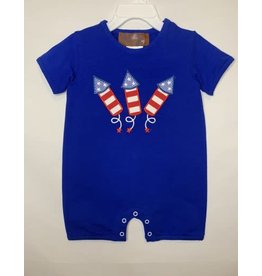 Millie Jay Millie Jay- Firework Fun App Boy Romper