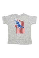 Sweet Wink- Patriotic Dino S/S Shirt