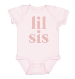 Sweet Wink Sweet Wink- Lil Sis Ballet Pink Bodysuit