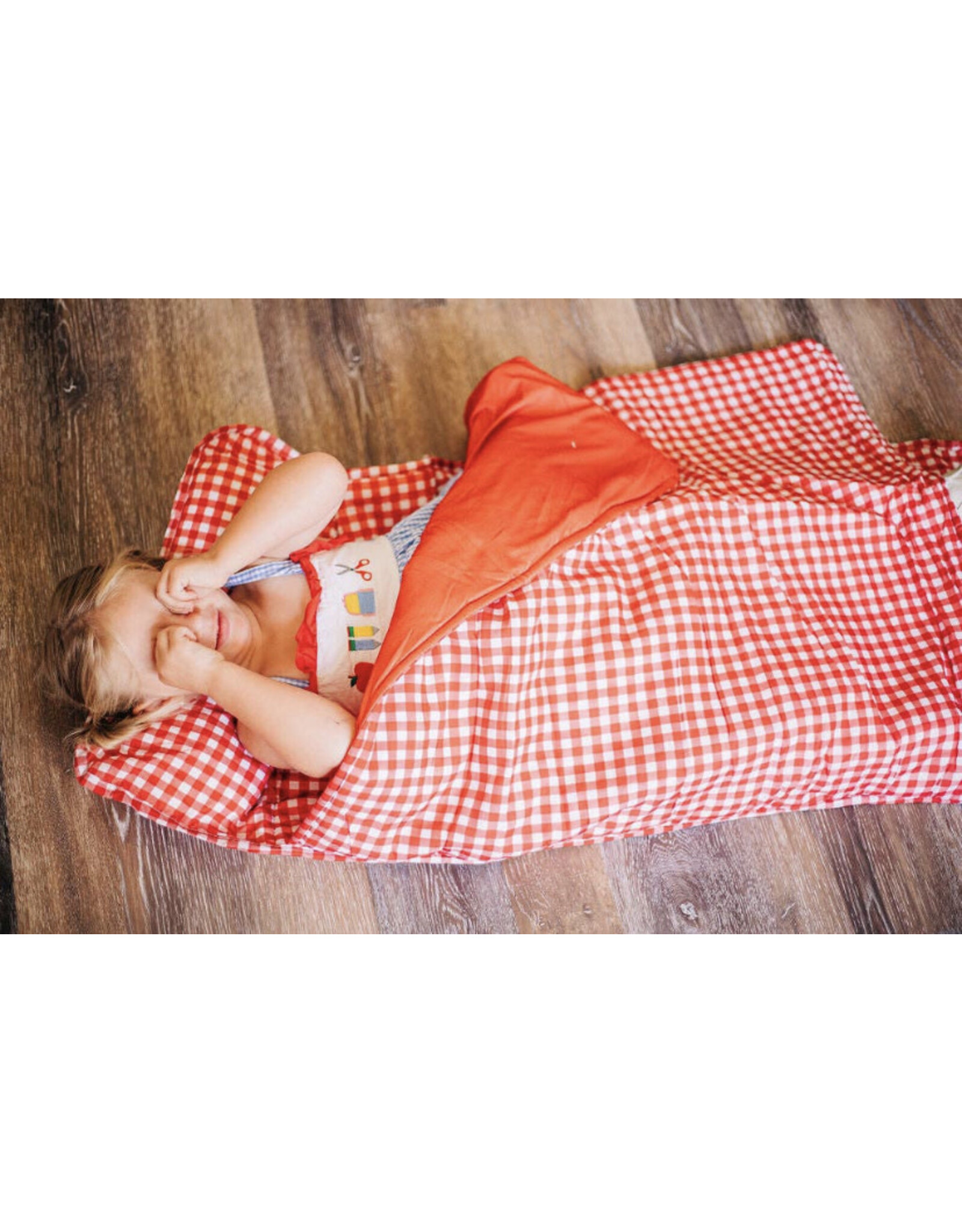 Sugar Bee Clothing Sugar Bee- Red Gingham Nap Mat