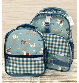 stephen joseph Stephen & Joseph- All Over Print Backpack & Lunchbox Set: Western