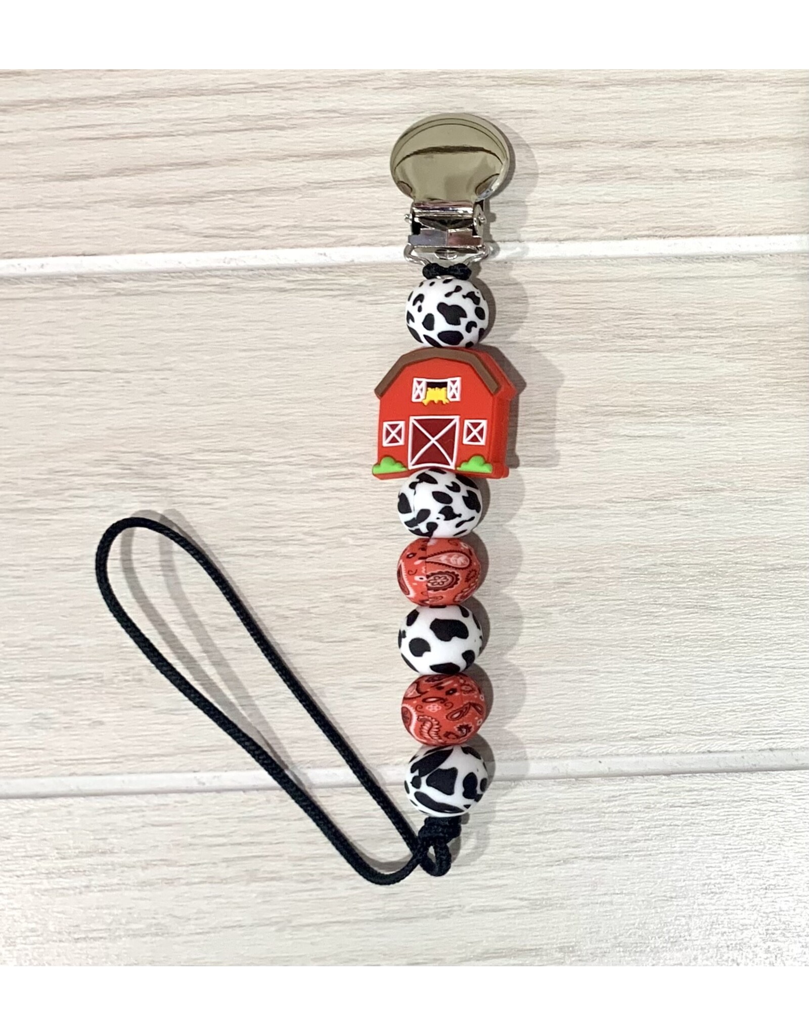 Barnyard Pacifier Clip