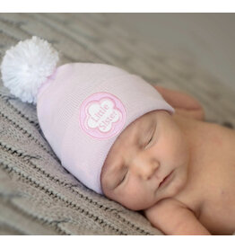 ILYBEAN Ilybean- Pink Little Sister Pom Beanie