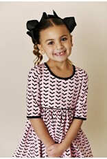Swoon Baby Swoon Baby- Pink Bats Dress