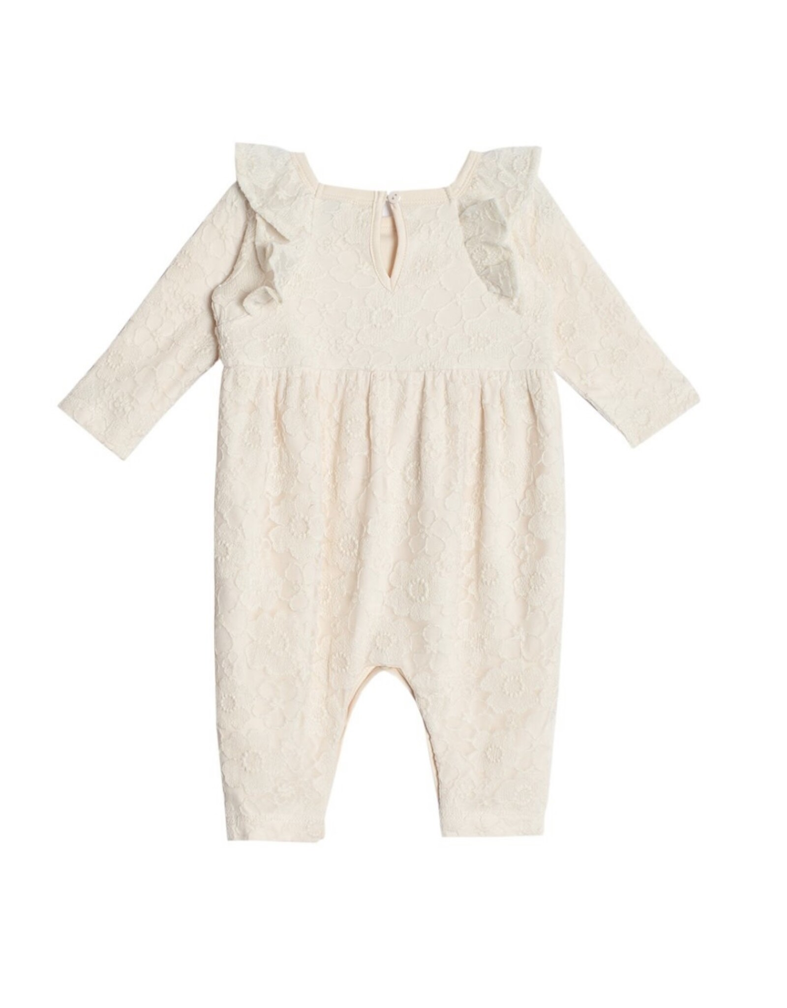 Isobella & Chloe Isobella & Chloe- Harmony Embroidered Soft Netting Romper