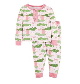 Mudpie Mud Pie- Pink Golf Pajamas