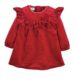 Mudpie Mud Pie- Red Velvet Dress