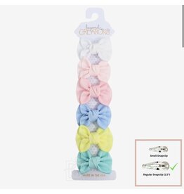 Beyond Creations Beyond Creations- 6PK 2" Toddler Anne Bow: Pastel