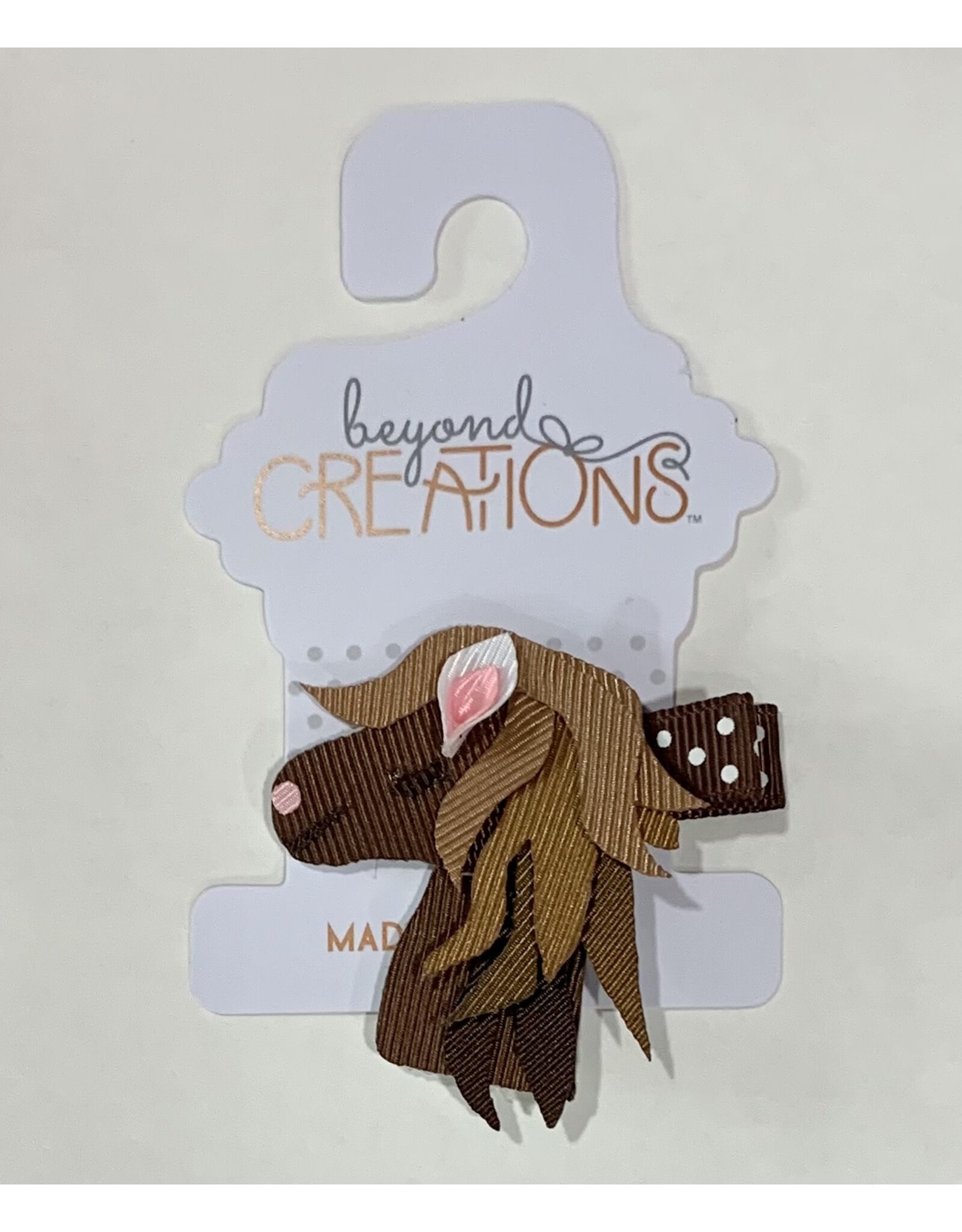 Beyond Creations Beyond Creations- 2" Horse Head Clip