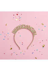 Sweet Wink - Birthday Girl Gold Headband